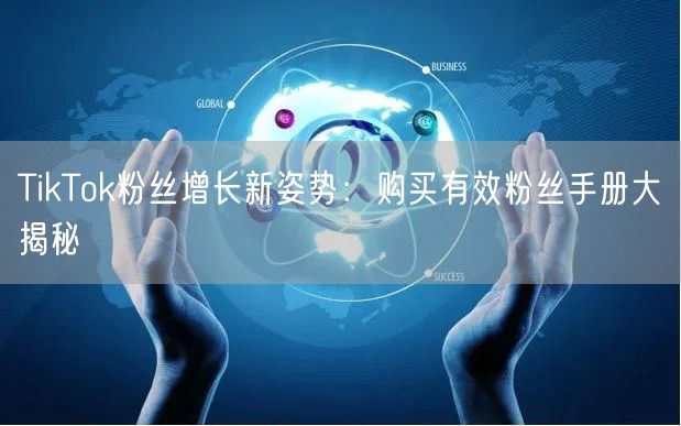 TikTok粉丝增长新姿势：购买有效粉丝手册大揭秘