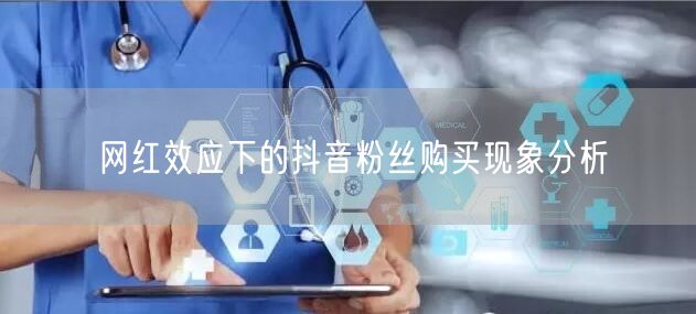 网红效应下的抖音粉丝购买现象分析
