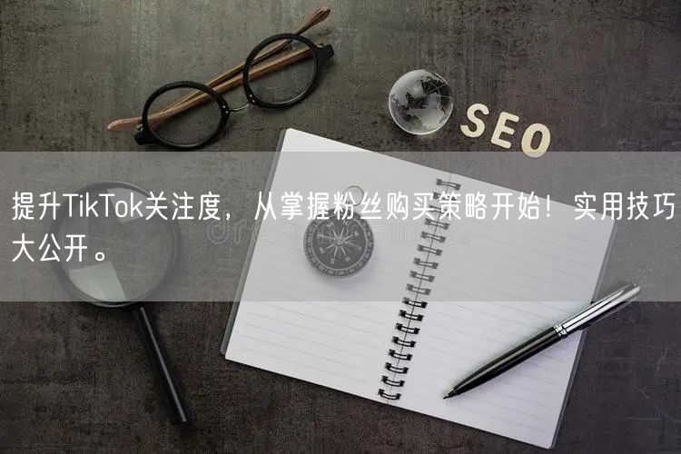 提升TikTok关注度，从掌握粉丝购买策略开始！实用技巧大公开。