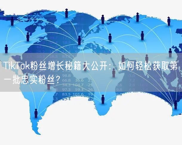 TikTok粉丝增长秘籍大公开：如何轻松获取第一批忠实粉丝？