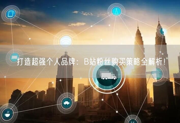 打造超强个人品牌：B站粉丝购买策略全解析！
