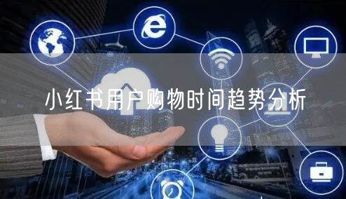 小红书用户购物时间趋势分析