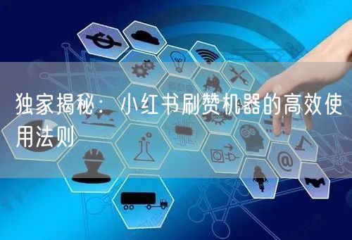 独家揭秘：小红书刷赞机器的高效使用法则