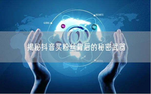 揭秘抖音买粉丝背后的秘密武器