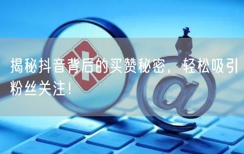 揭秘抖音背后的买赞秘密，轻松吸引粉丝关注！
