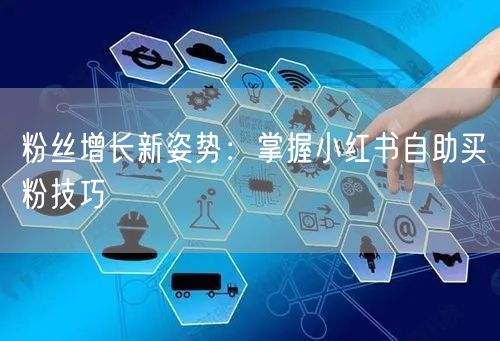 粉丝增长新姿势：掌握小红书自助买粉技巧