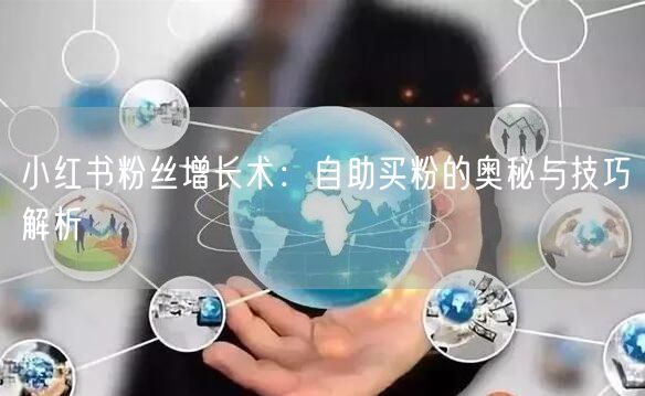小红书粉丝增长术：自助买粉的奥秘与技巧解析