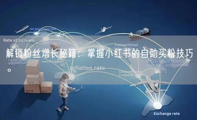解锁粉丝增长秘籍：掌握小红书的自助买粉技巧。